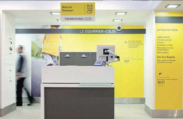 Îlot courrier-colis