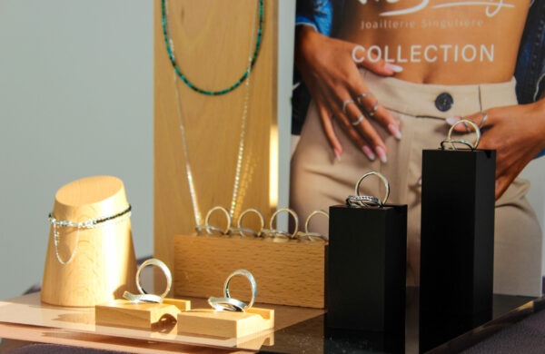 PLV joaillerie, présentoir retail pour la marque Via Sibi 